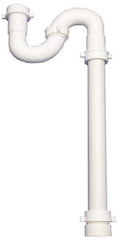 Federal Process - Sink Trap - White, PVC - Exact Tool & Supply