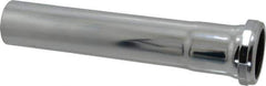 Federal Process - Sink Tailpiece and Extension Tube - Chrome Coated, Brass - Exact Tool & Supply