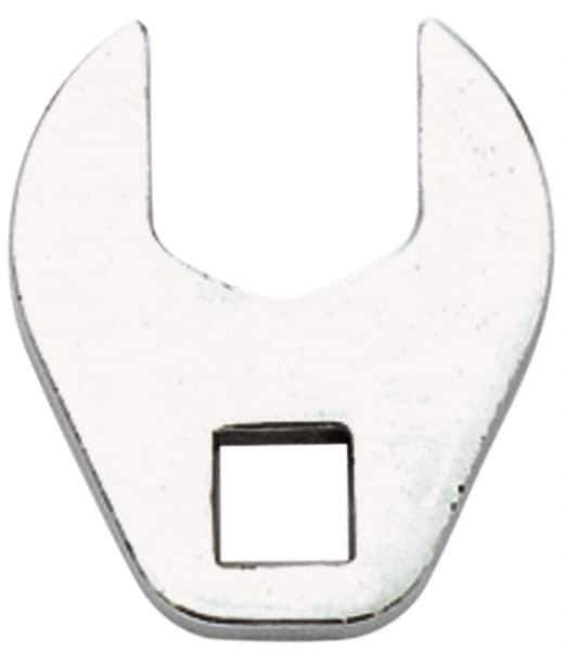 Proto - 24mm 3/8" Drive Full Polish Chrome Open End Crowfoot Wrench - 2-13/32" OAL - Exact Tool & Supply