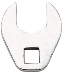 Proto - 11mm 1/4" Drive Full Polish Chrome Open End Crowfoot Wrench - 1-1/8" OAL - Exact Tool & Supply