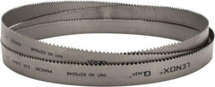 Lenox - 4 to 6 TPI, 11' 6" Long x 1-1/4" Wide x 0.042" Thick, Welded Band Saw Blade - Bi-Metal, Toothed Edge, Raker Tooth Set, Flexible Back, Contour Cutting - Exact Tool & Supply