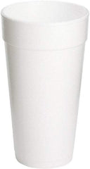 DART - 20 oz Drink Foam Cups - White - Exact Tool & Supply