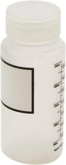 Dynalon Labware - 250 mL Wide-Mouth Bottle - Polypropylene, Translucent, 5.7" High x 2.4" Diam, 45mm Cap - Exact Tool & Supply