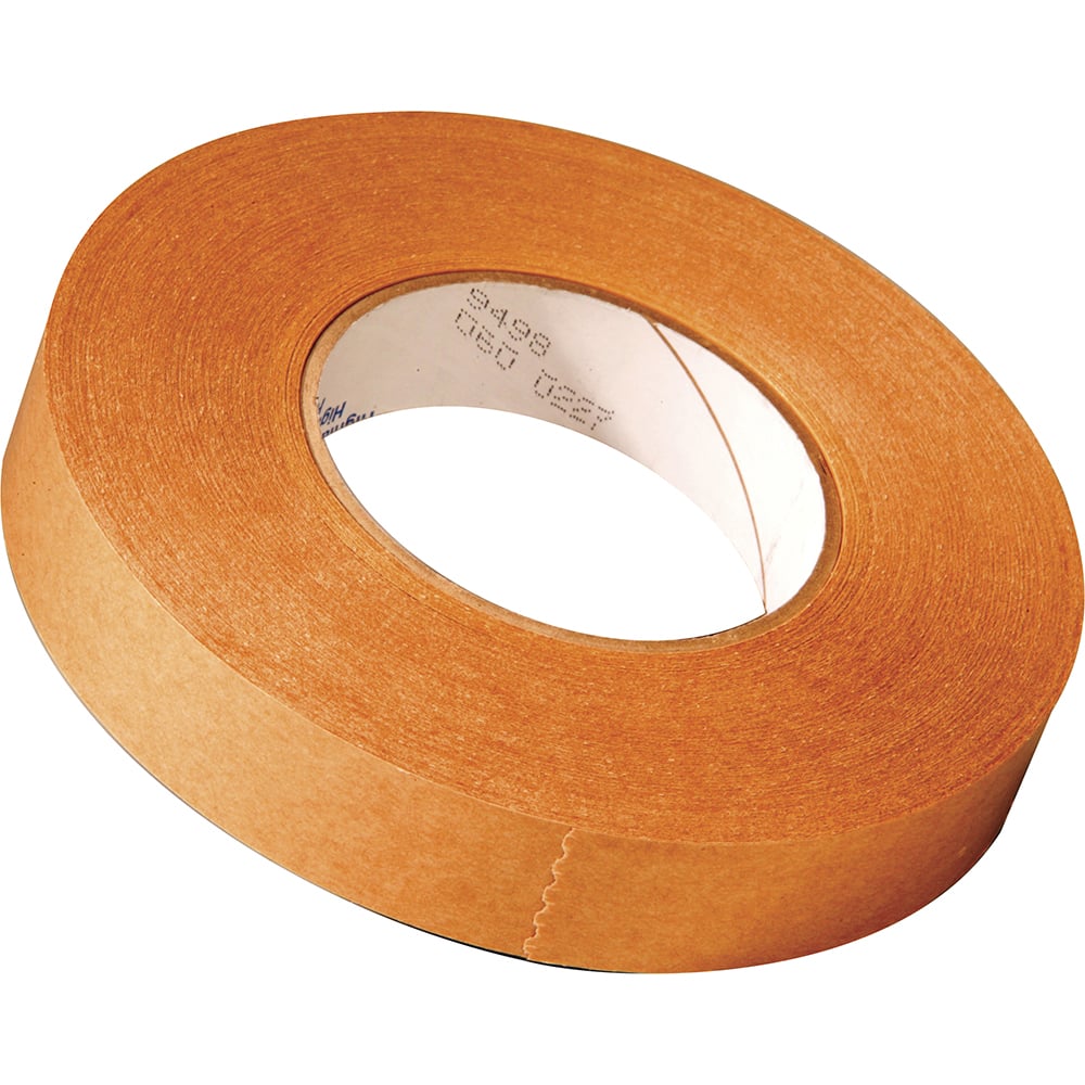 3M - Adhesive Transfer Tape; Adhesive Material: Acrylic ; Width (Inch): 2 ; Length (yd): 120 ; Thickness (mil): 2 ; Minimum Operating Temperature (F): -60 ; Maximum Operating Temperature (F): 250 - Exact Tool & Supply