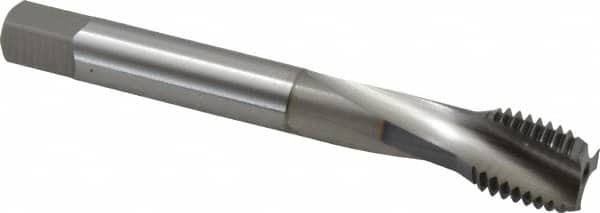OSG - M16x2.00 Metric Coarse, 3 Flute, TiCN Finish Vanadium High Speed Steel Slow Spiral Flute Tap - Exact Tool & Supply