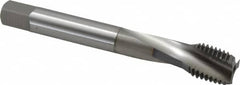 OSG - M16x2.00 Metric Coarse, 3 Flute, TiCN Finish Vanadium High Speed Steel Slow Spiral Flute Tap - Exact Tool & Supply