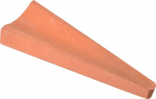 Norton - 6" Long x 2" Diam x 1/2" Thick, Aluminum Oxide Sharpening Stone - Round, Fine Grade - Exact Tool & Supply