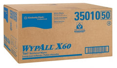 WypAll - X60 1/4 Fold Shop Towel/Industrial Wipes - Exact Tool & Supply
