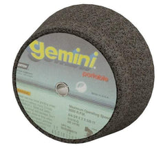 Norton - 6" Diam, 2" Overall Thickness, 16 Grit, Type 11 Tool & Cutter Grinding Wheel - Very Coarse Grade, Aluminum Oxide, Q Hardness, 6,000 RPM - Exact Tool & Supply