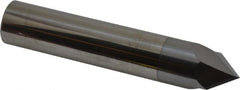 Accupro - 3/4" Diam 2 Flute Single End Solid Carbide Chamfer Mill - Exact Tool & Supply