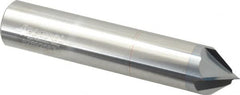 Accupro - 3/4" Diam 4 Flute Single End Solid Carbide Chamfer Mill - Exact Tool & Supply