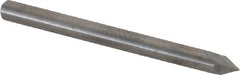 Accupro - 1/8" Diam 2 Flute Single End Solid Carbide Chamfer Mill - Exact Tool & Supply