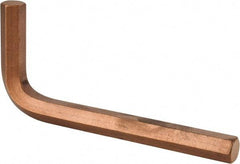 Ampco - 13mm Hex, Long Arm, Nonsparking Hex Key - 135mm OAL, Metric System of Measurement - Exact Tool & Supply