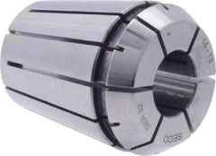 Seco - 14mm ER32 Collet - 0.01mm TIR, 40mm OAL, 33mm Overall Diam - Exact Tool & Supply