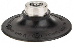 Standard Abrasives - 3" Diam Quick-Change Type R Disc Backing Pad - 1/4" Shank Diam, Medium Density, 20,000 RPM, Lockit Compatible - Exact Tool & Supply