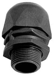 Murrplastik - 3/8" Trade, Nylon Compression Straight Liquidtight Conduit Connector - Noninsulated - Exact Tool & Supply