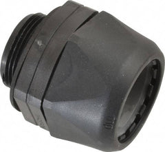 Murrplastik - 1-1/4" Trade, Nylon Compression Straight Liquidtight Conduit Connector - Noninsulated - Exact Tool & Supply