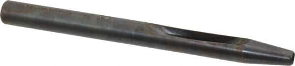 Made in USA - 5/32" Hollow Punch - 4" OAL, Steel - Exact Tool & Supply