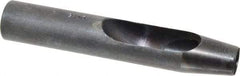 Made in USA - 9/16" Hollow Punch - 4" OAL, Steel - Exact Tool & Supply