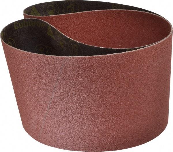 3M - 6" Wide x 48" OAL, 60 Grit, Ceramic Abrasive Belt - Ceramic, Medium, Coated, YN Weighted Cloth Backing, Wet/Dry, Series 963G - Exact Tool & Supply