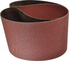 3M - 6" Wide x 48" OAL, 60 Grit, Ceramic Abrasive Belt - Ceramic, Medium, Coated, YN Weighted Cloth Backing, Wet/Dry, Series 963G - Exact Tool & Supply