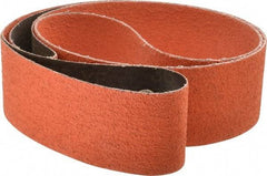 3M - 3" Wide x 132" OAL, 36 Grit, Ceramic Abrasive Belt - Ceramic, Very Coarse, Coated, YF Weighted Cloth Backing, Wet/Dry, Series 777F - Exact Tool & Supply