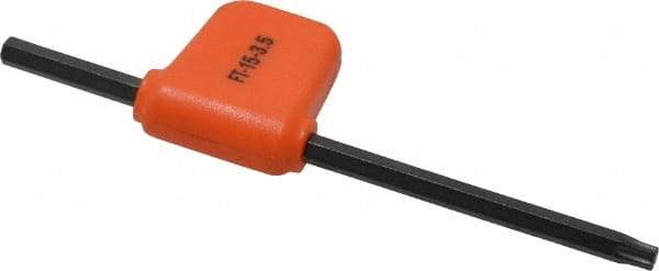 Kennametal - T15 Torx Drive, Flag Handle Driver for Indexable Tools - Exact Tool & Supply