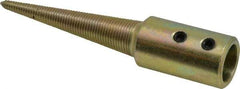Made in USA - Buffing Wheel Buffing Spindle - 5/8" ID x 7/8" OD, Right Hand Thread - Exact Tool & Supply