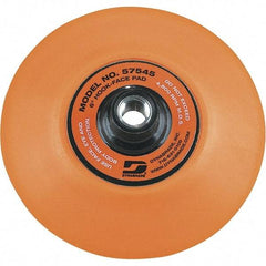 Dynabrade - 6" Diam Disc Backing Nonvacuum Replacement Pad - 4,800 RPM - Exact Tool & Supply