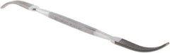 Grobet - 7" Riffler Precision Swiss Pattern File - Silversmith's Handle - Exact Tool & Supply