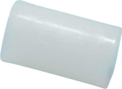 Electro Hardware - 0.089" ID x 3/16" OD, #2 Screw, Grade 101 Nylon Female Unthreaded Circuit Board Spacer - Round Body, Uncoated, 5/16" OAL - Exact Tool & Supply