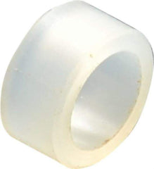 Electro Hardware - 0.171" ID x 1/4" OD, #8 Screw, Grade 101 Nylon Female Unthreaded Circuit Board Spacer - Round Body, Uncoated, 1/8" OAL - Exact Tool & Supply