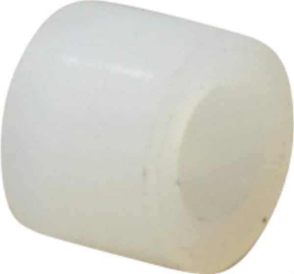 Electro Hardware - 0.141" ID x 1/4" OD, #6 Screw, Grade 101 Nylon Female Unthreaded Circuit Board Spacer - Round Body, Uncoated, 3/16" OAL - Exact Tool & Supply