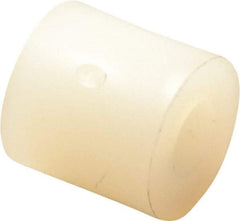 Electro Hardware - 0.116" ID x 1/4" OD, #4 Screw, Grade 101 Nylon Female Unthreaded Circuit Board Spacer - Round Body, Uncoated, 1/4" OAL - Exact Tool & Supply