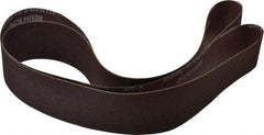 Norton - 2" Wide x 72" OAL, 100 Grit, Aluminum Oxide Abrasive Belt - Aluminum Oxide, Fine, Coated, X Weighted Cloth Backing, Series R228 - Exact Tool & Supply
