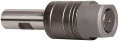 Interstate - 7/8" Diam Milling Machine Arbor - Stub Style, Straight Shank, 3/4" Shank Diam, 111.9mm OAL - Exact Tool & Supply