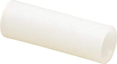 Electro Hardware - 0.171" ID x 1/4" OD, #8 Screw, Grade 101 Nylon Female Unthreaded Circuit Board Spacer - Round Body, Uncoated, 3/4" OAL - Exact Tool & Supply