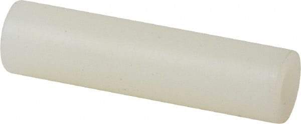Electro Hardware - 0.116" ID x 1/4" OD, #4 Screw, Grade 101 Nylon Female Unthreaded Circuit Board Spacer - Round Body, Uncoated, 1" OAL - Exact Tool & Supply