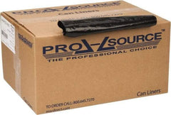 PRO-SOURCE - 2 mil Thick, Heavy-Duty Trash Bags - 43" Wide x 47" High, Black - Exact Tool & Supply
