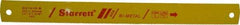 Starrett - 14" Long, 10 Teeth per Inch, Bi-Metal Power Hacksaw Blade - Toothed Edge, 1-3/8" Wide x 0.062" Thick - Exact Tool & Supply