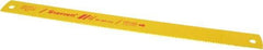 Starrett - 18" Long, 6 Teeth per Inch, Bi-Metal Power Hacksaw Blade - Toothed Edge, 1-5/8" Wide x 0.075" Thick - Exact Tool & Supply