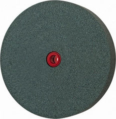 Norton - 60 Grit Silicon Carbide Bench & Pedestal Grinding Wheel - 10" Diam x 1-1/4" Hole x 1-1/2" Thick, 2485 Max RPM, I Hardness, Medium Grade , Vitrified Bond - Exact Tool & Supply