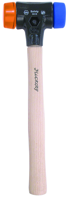 Hammer with No Head - 10.2 oz; Hickory Handle; 1.2'' Head Diameter - Exact Tool & Supply