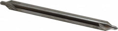 Hertel - #6 Plain Cut 60° Incl Angle Solid Carbide Combo Drill & Countersink - Exact Tool & Supply