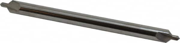 Hertel - #5 Plain Cut 90° Incl Angle Solid Carbide Combo Drill & Countersink - Exact Tool & Supply