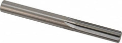 Hertel - 23/64" Solid Carbide 6 Flute Chucking Reamer - Exact Tool & Supply