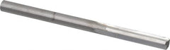 Hertel - #5 Solid Carbide 4 Flute Chucking Reamer - Exact Tool & Supply