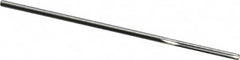 Hertel - #58 Solid Carbide 4 Flute Chucking Reamer - Exact Tool & Supply