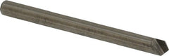 Hertel - 1/8" Head Diam, 1/8" Shank Diam, 1 Flute 100° Solid Carbide Countersink - Exact Tool & Supply