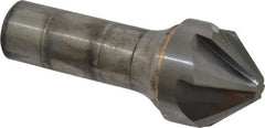 Hertel - 1-1/4" Head Diam, 3/4" Shank Diam, 6 Flute 82° Solid Carbide Countersink - Exact Tool & Supply